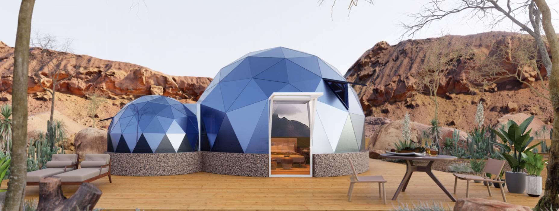 萨尔图区球形智能光伏玻璃星空房